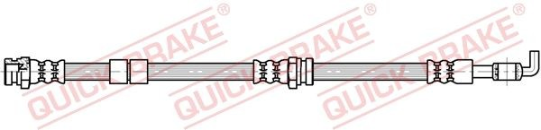 50710 Quick Brake Гнучка гальмівна трубка передня